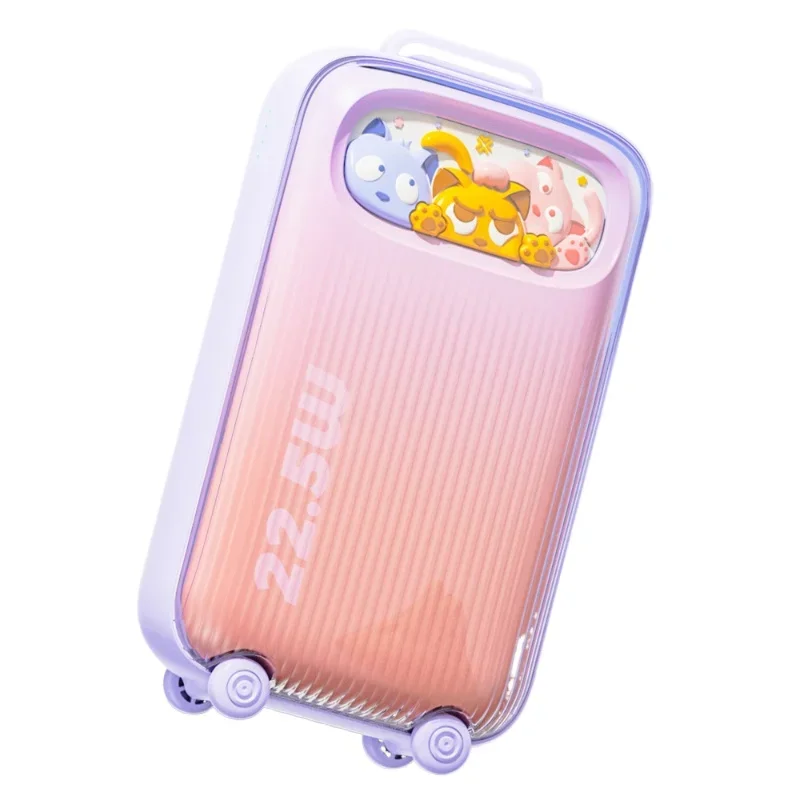 

1Power bank comes with its own cable PD fast charging compact portable mobile power supply