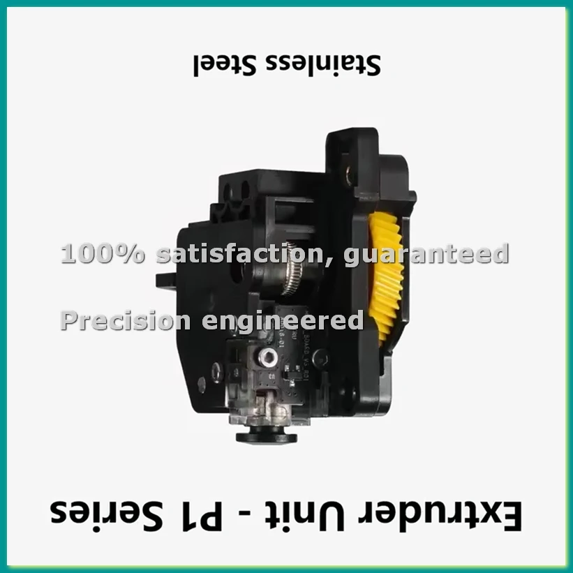 Extruder Unit for Bamboo Lab P1p P1s Stainless Steel P1 Series Kit Gears Hardened Steel 3d Print Part-A55K