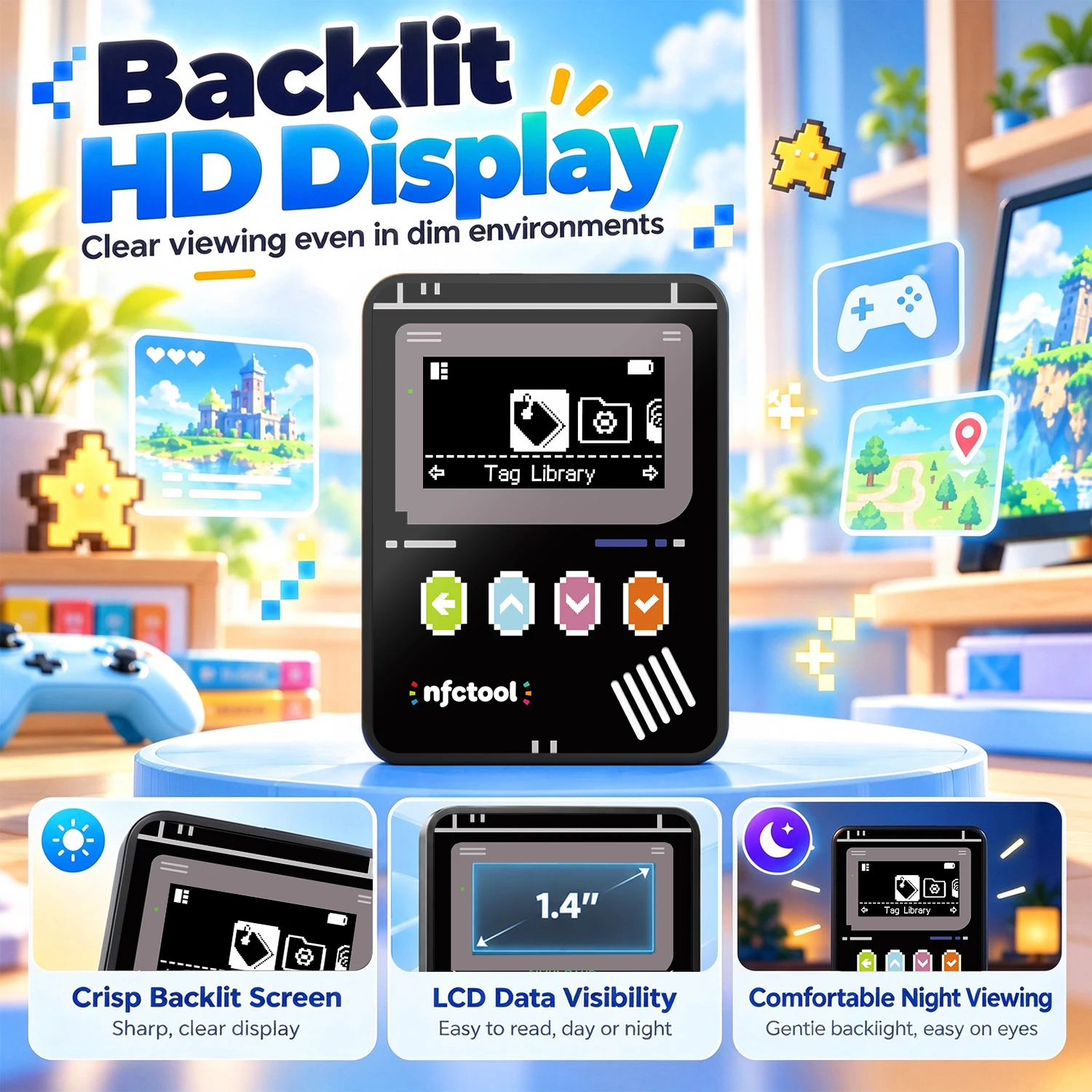 Wireless NFC Emulator for Switch 1 & 2 Generation Consoles For Unlimited Card-Swiping Simulator Bin Unlock Key