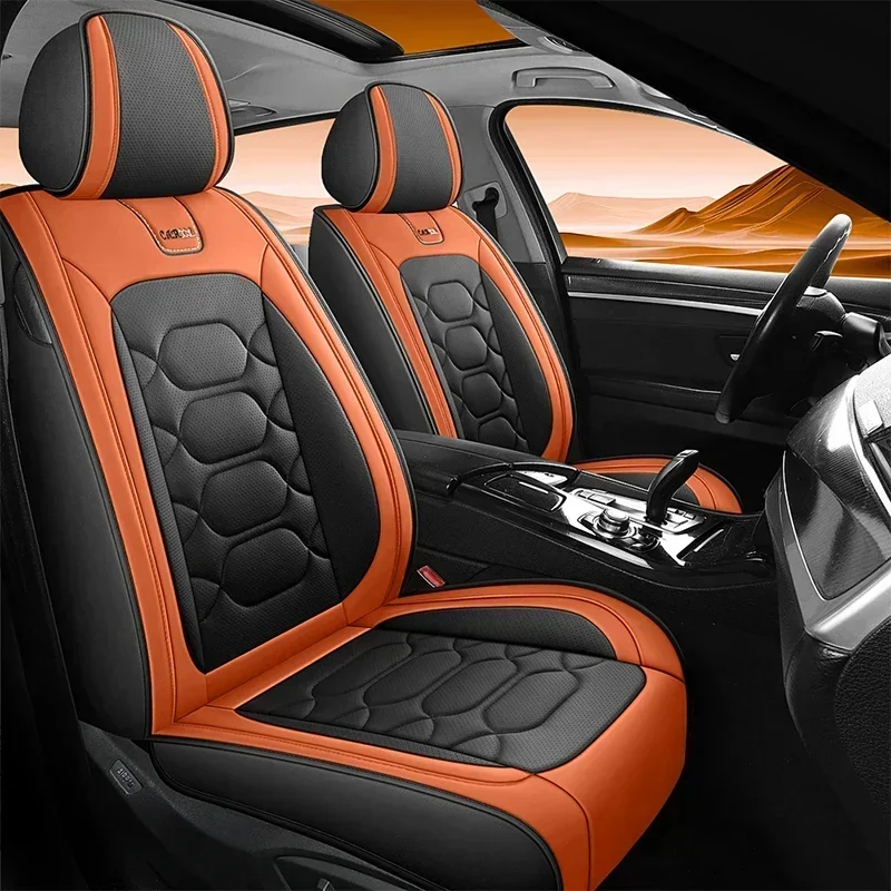 التغطية الكاملة العالمي بولي Leather الجلود مقعد السيارة يغطي لمازدا 3 CX-5 2 5 6 CX-3 CX-4 CX-7 CX-9 RX-8 CX-30 CX-50 اكسسوارات السيارات