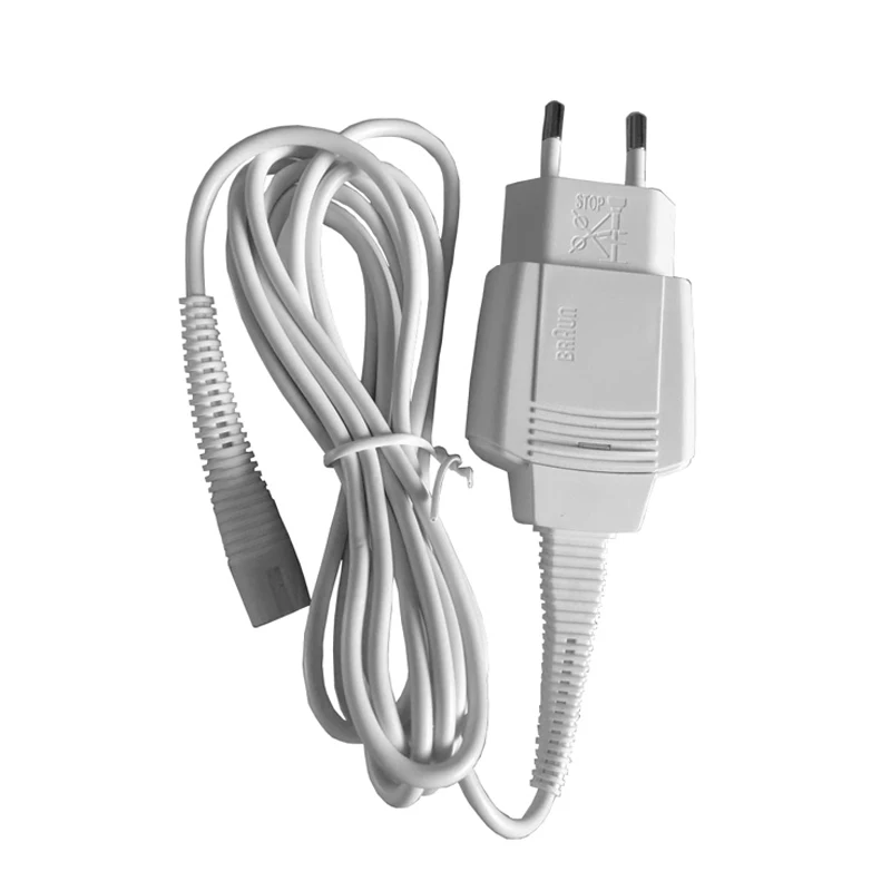 Cable de carga Universal para afeitadoras Braun serie 2000/5000, adaptador de corriente de CA Dual de 100-240V, enchufe de pared de salida de 12V