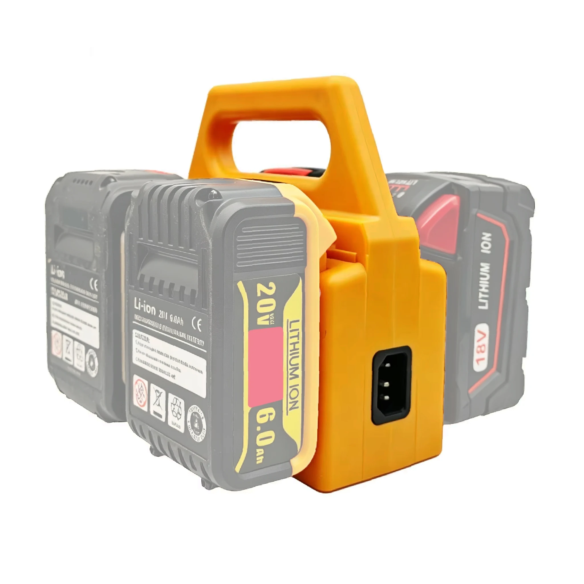 Power Tools Parts For DeWALT For Milwaukee Lithium Ion Battries Case Packs For M18 DCB112 DCB118 DCB104 DCB115 M1418C6 Charger