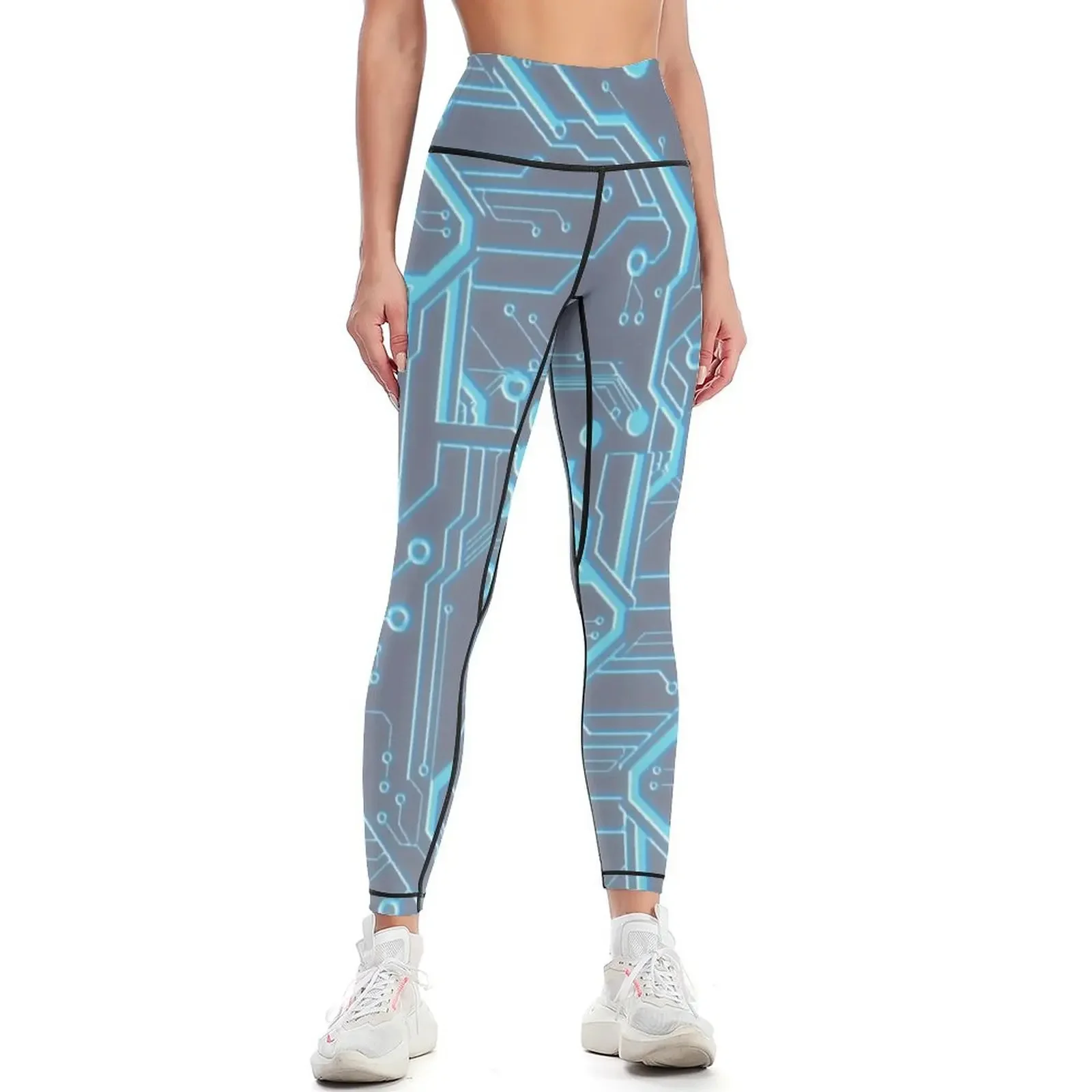 

1982 Blue Leggings Sports female Women's trousers legings for fitness Women's sports Womens Leggings