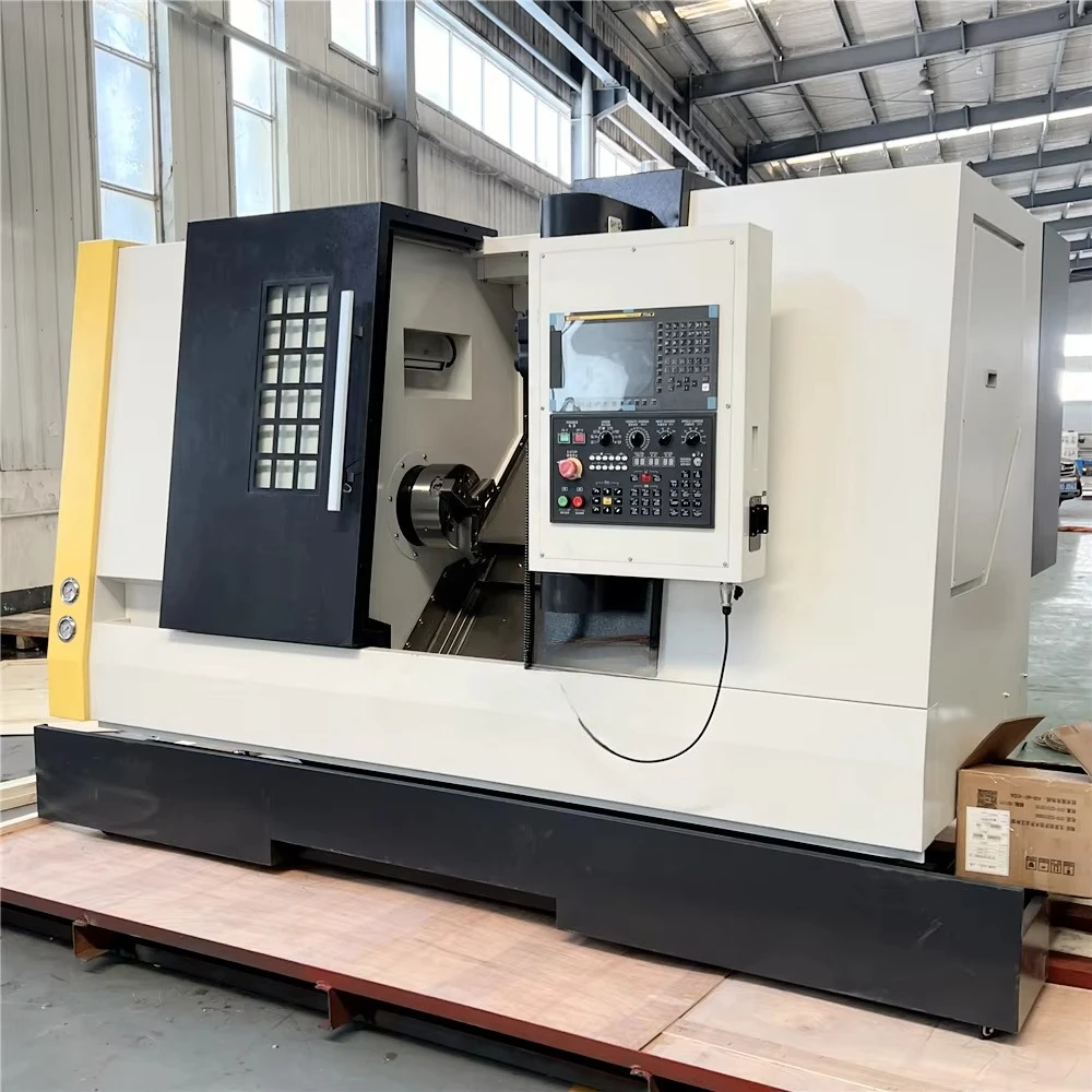 Precision CNC Turning and Milling Machine Lathe with Slant Bed and Live Tooling Cnc Lathe c Axis Cnc Turret Lathe