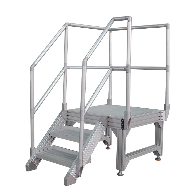 aluminum stair handrail aluminum trolley step ladder aluminum profile stairs