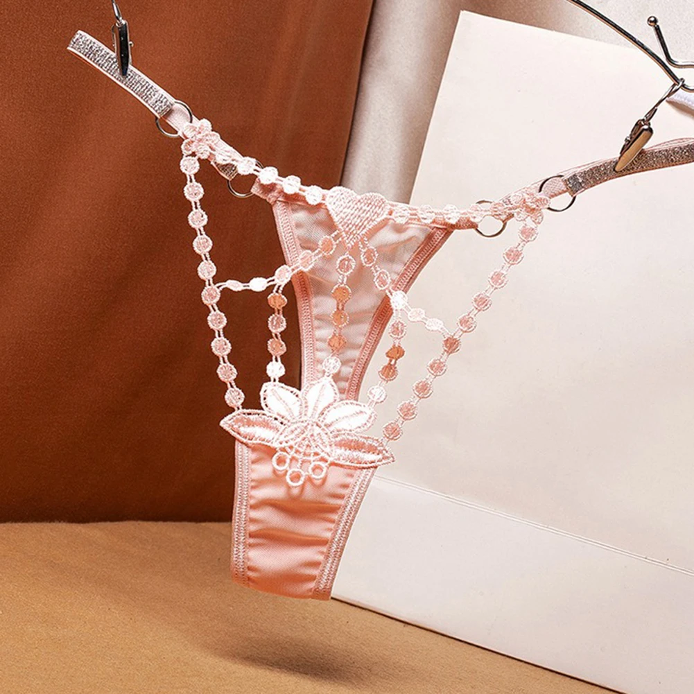 Ropa interior diaria de cintura baja, ropa interior en forma de T, 1 talla seductora, adecuada para todas las estaciones, nuevo patrón Floral