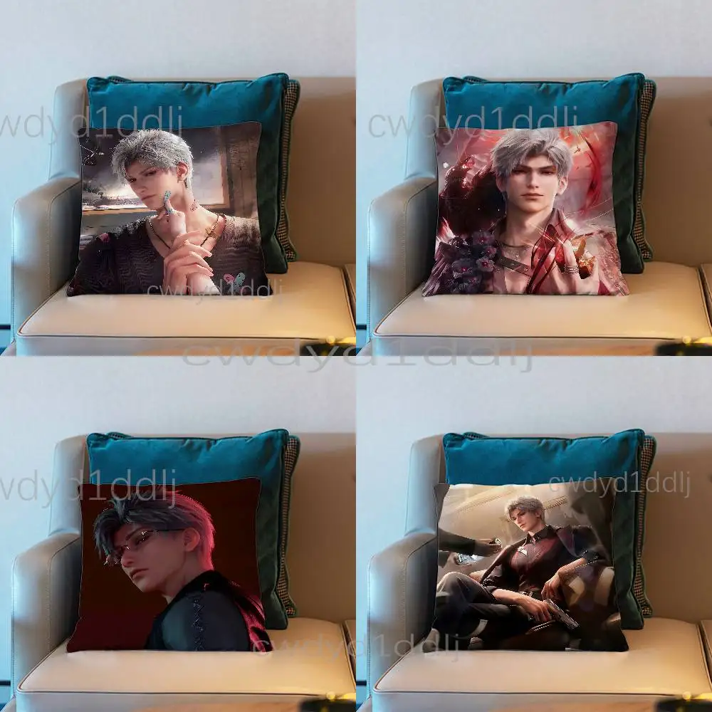 

Love And Deepspace Sylus Cushion Cover Pillow Cover Decor Pillowcase Printed Cushion Case For Couch