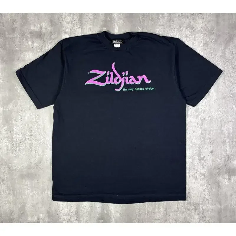Vintage 90S Zildjian Drumming Promo T Shirt The Only Serious Choice Mens Size L