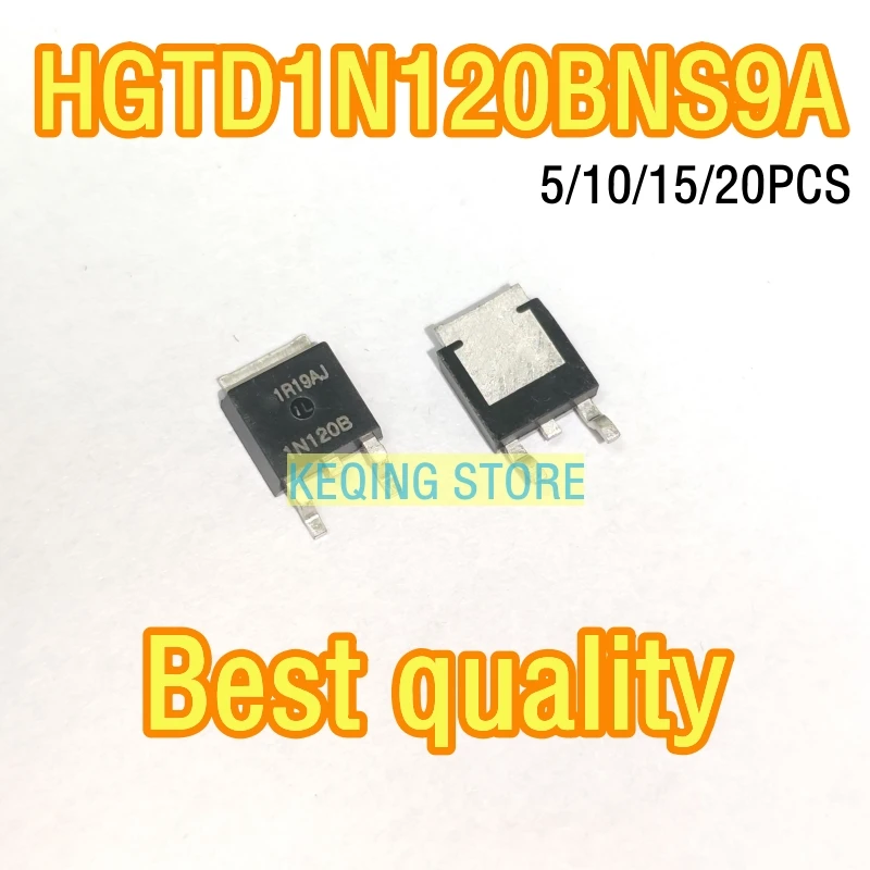 5/10/15/20PCS HGTD1N120BNS9A  1N120B TO-252  IGBT Tube