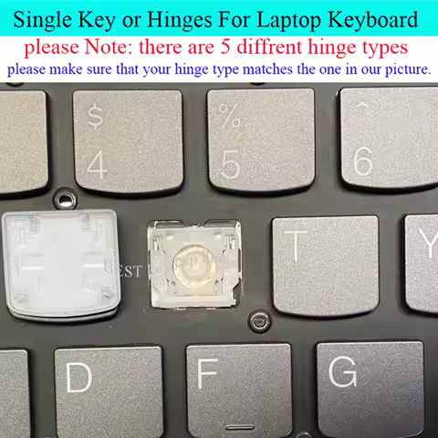 Single Key cap hinges For Lenovo Legion Air14 2023 LRL8 IAP8 Pro 14 IRH8 ARP8 APH8 Yoga Slim 7 Pro 14IRH8 Keyboard Keys