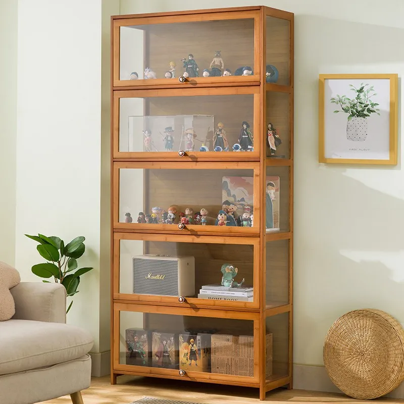 Acrylic display stand display cabinet cigarette cabinet non-glass model toy bookcase storage