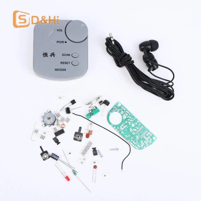 DIY Electronic Kit FM Micro SMD Mini Radio Module FM Frequency Modulation Radio 1.8V-3.5V Soldering Assembly view 3