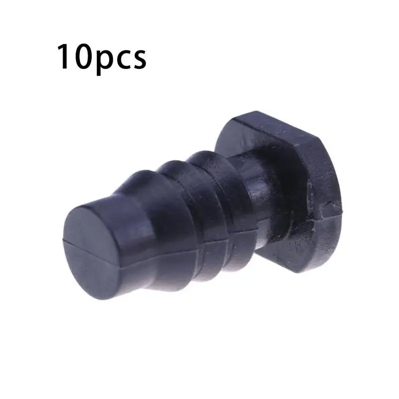 Garden Hose Plug 10pcs Durable Hose End Caps For Watering Drip Irrigation Accessories 8mm Water Pipe Stop For Car Washing