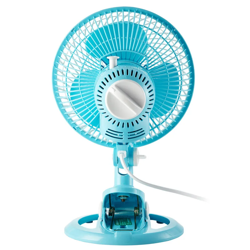 Ventilador de mesa de 7 pulgadas, miniventilador eléctrico, ventilador de escritorio, Clip de 180mm, izquierdo y derecho giratorio, 50-60Hz, 20W de potencia, AC220-240V