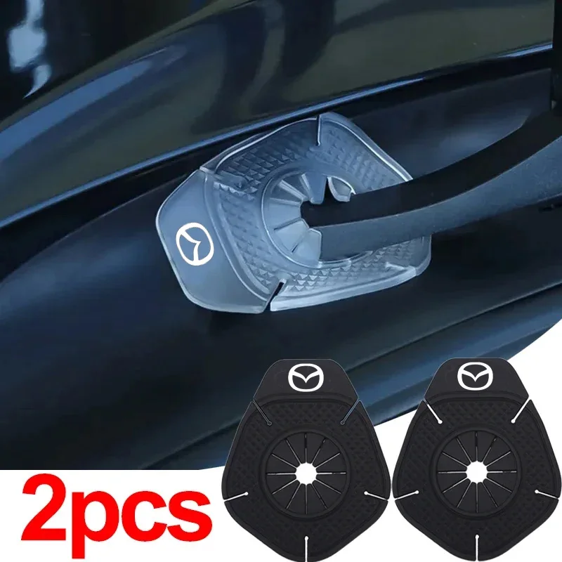 

2pcs Universal Car Windshield Wiper Protective Cover For Mazda 2 3 4 5 6 7 8 323 CX3 CX5 CX7 CX9 RX8 MX3 MX5 Atenza Axela