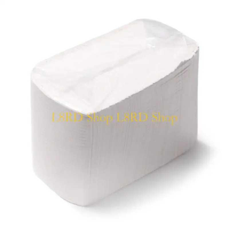 L8RD 125pcs Składany lakier do paznokci jednorazowy poduszka do paznokci Mata Mata