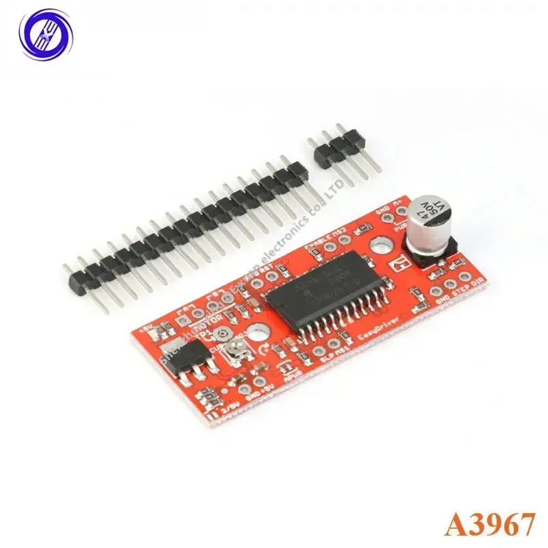 1 Uds A3967 módulo de placa de desarrollo de controlador de Motor paso a paso EasyDriver