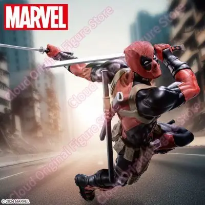 재고 있음 기존 SEGA MCU ‌   만화 MARVEL Luminasta Deadpool 작은 경치 좋은 장소 그림 장난감 컬렉션 선물 장식 취미