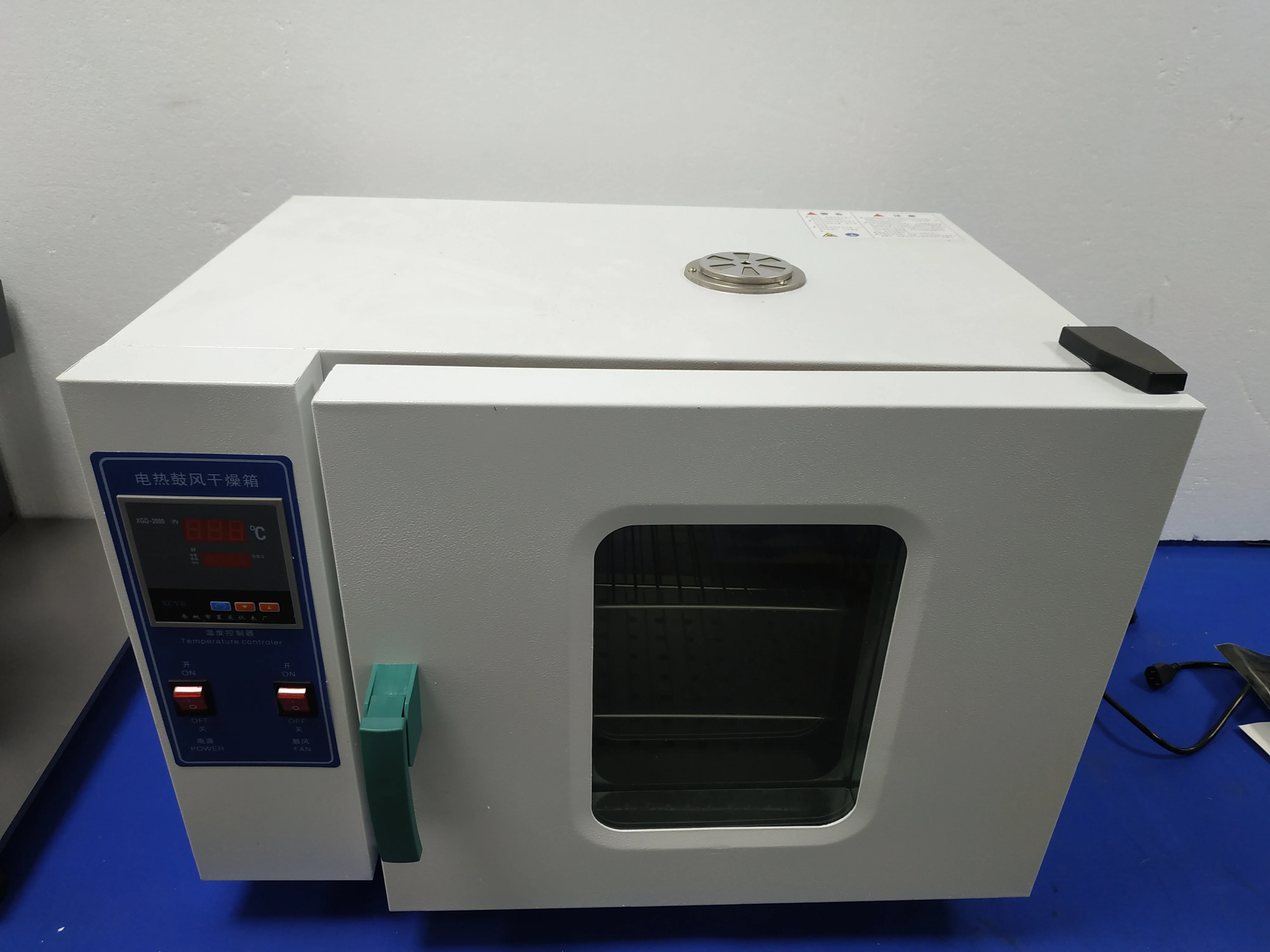 Laboratory Desktop Leather Rubber Industrial Hot Air Blast Circulation Heat Vacuum Drying Small Vacuum Chamber