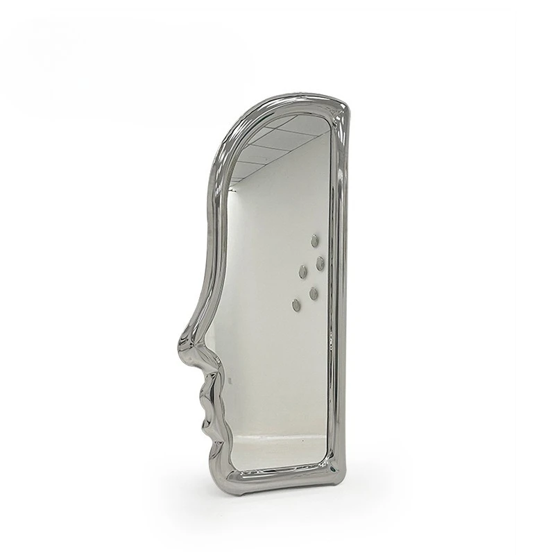Floor-to-ceiling side face full-body mirror wall-mounted clothing store decorative mirror