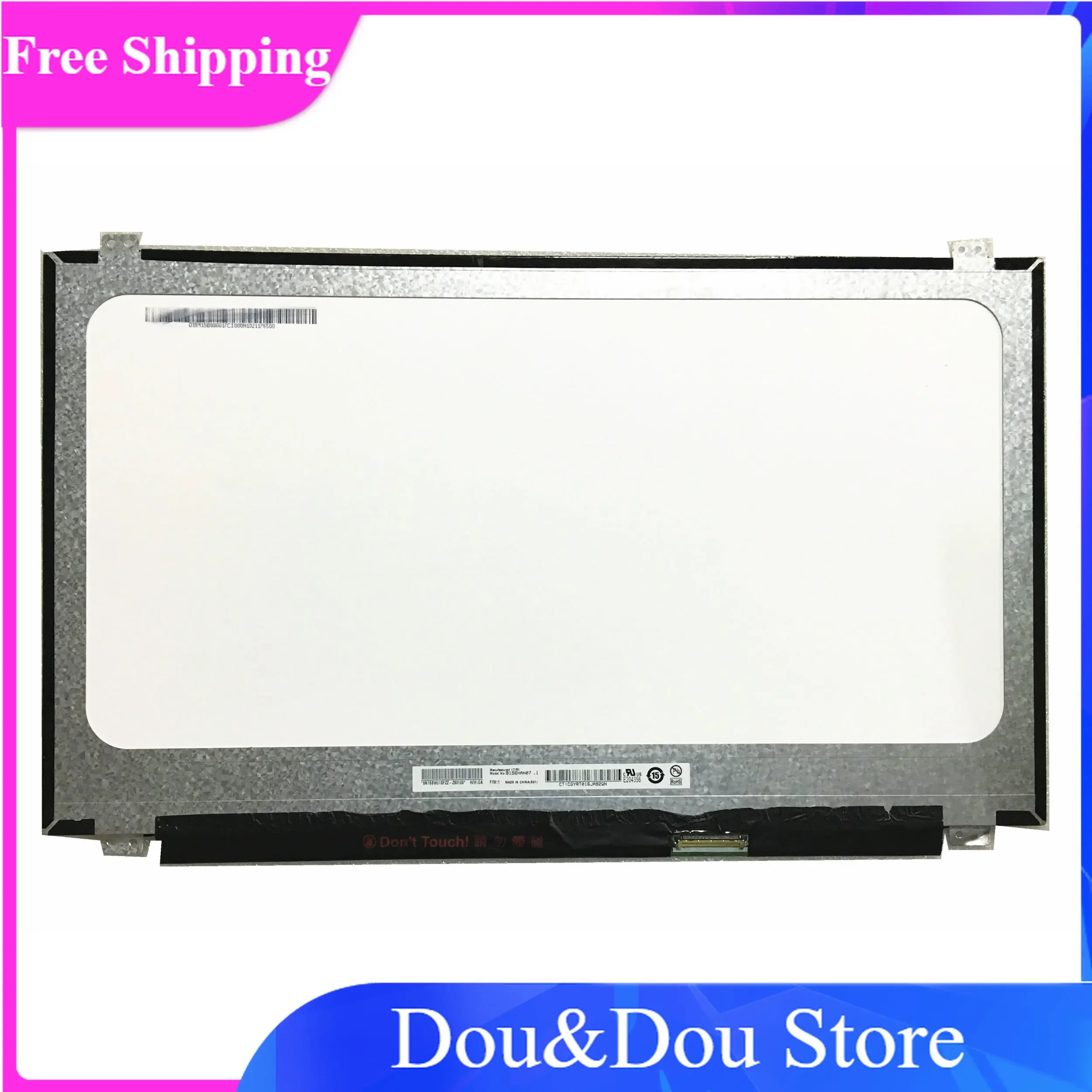 

B156HAN07.1 fit B156HAN07.0 15.6'' inch 40 Pins FHD IPS 1920*1080 EDP Connector 72% Gamut 144HZ Lcd Screen