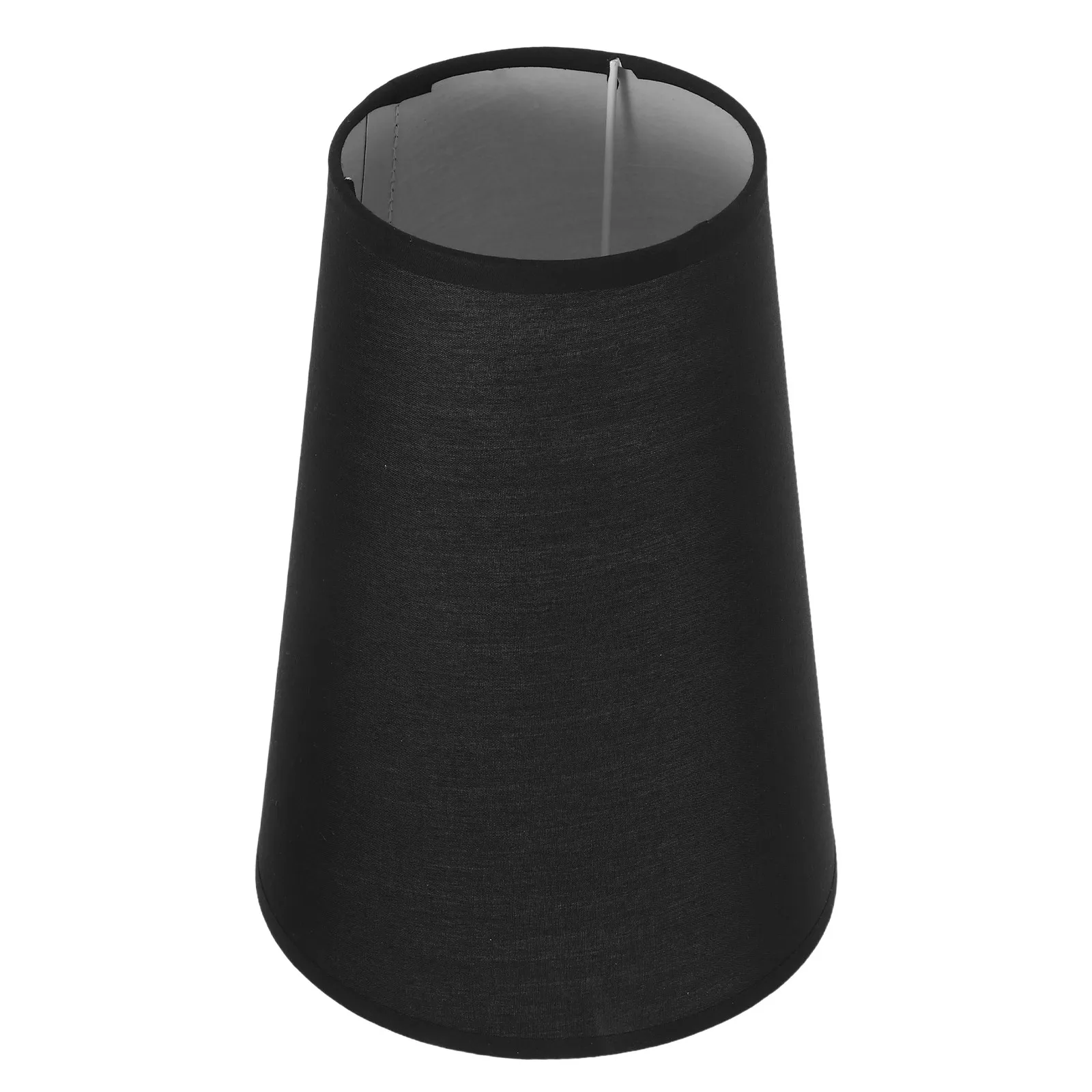Black Fabric Drum Lampshade for Table Bedside Floor Wall and Chandelier Lamps – Replacement Shade 4