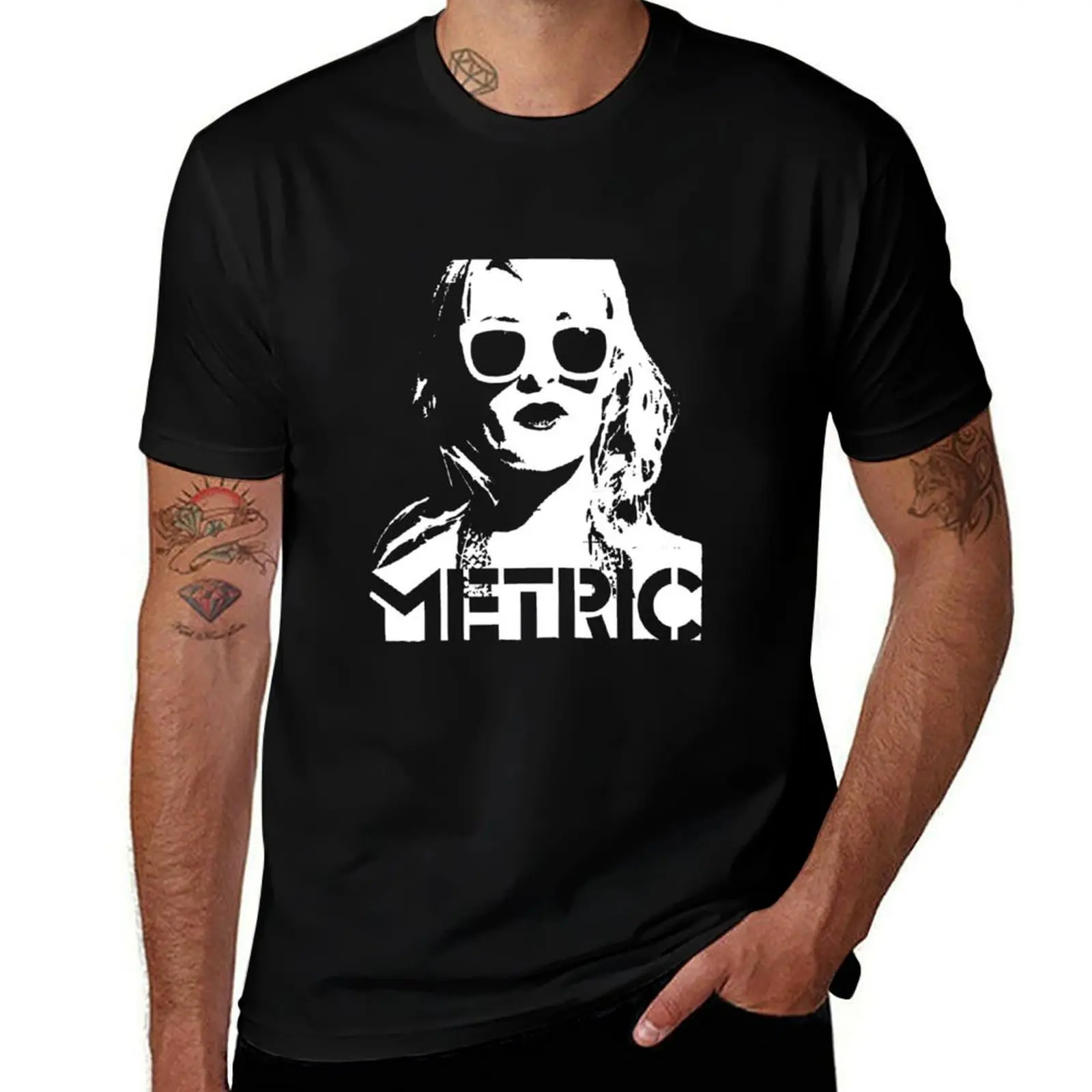 

best seller metric band T-Shirt Plus Size Non-Shrink T-Shirt