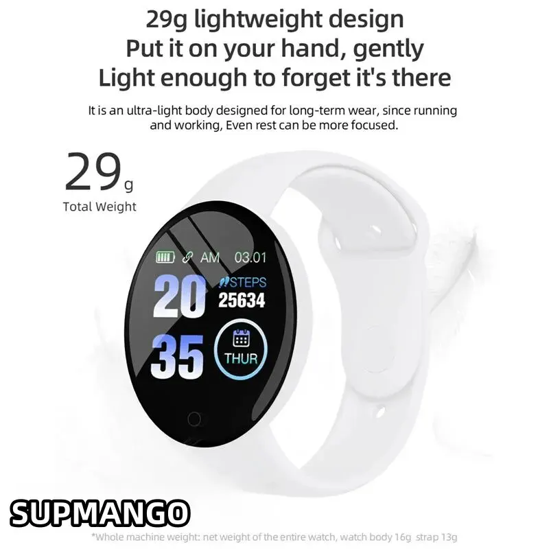 B41  Smart Watch Multi Function Step Connected Smart Watch For Men And Women Suitable For And Android