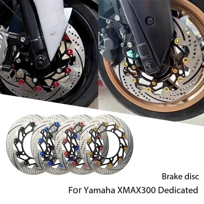 

Motorcycle Accessories 300MM Brake Disc Rotor For YAMAHA XMAX300 Motorbike Replacement Parts Front Disc Brake Pad
