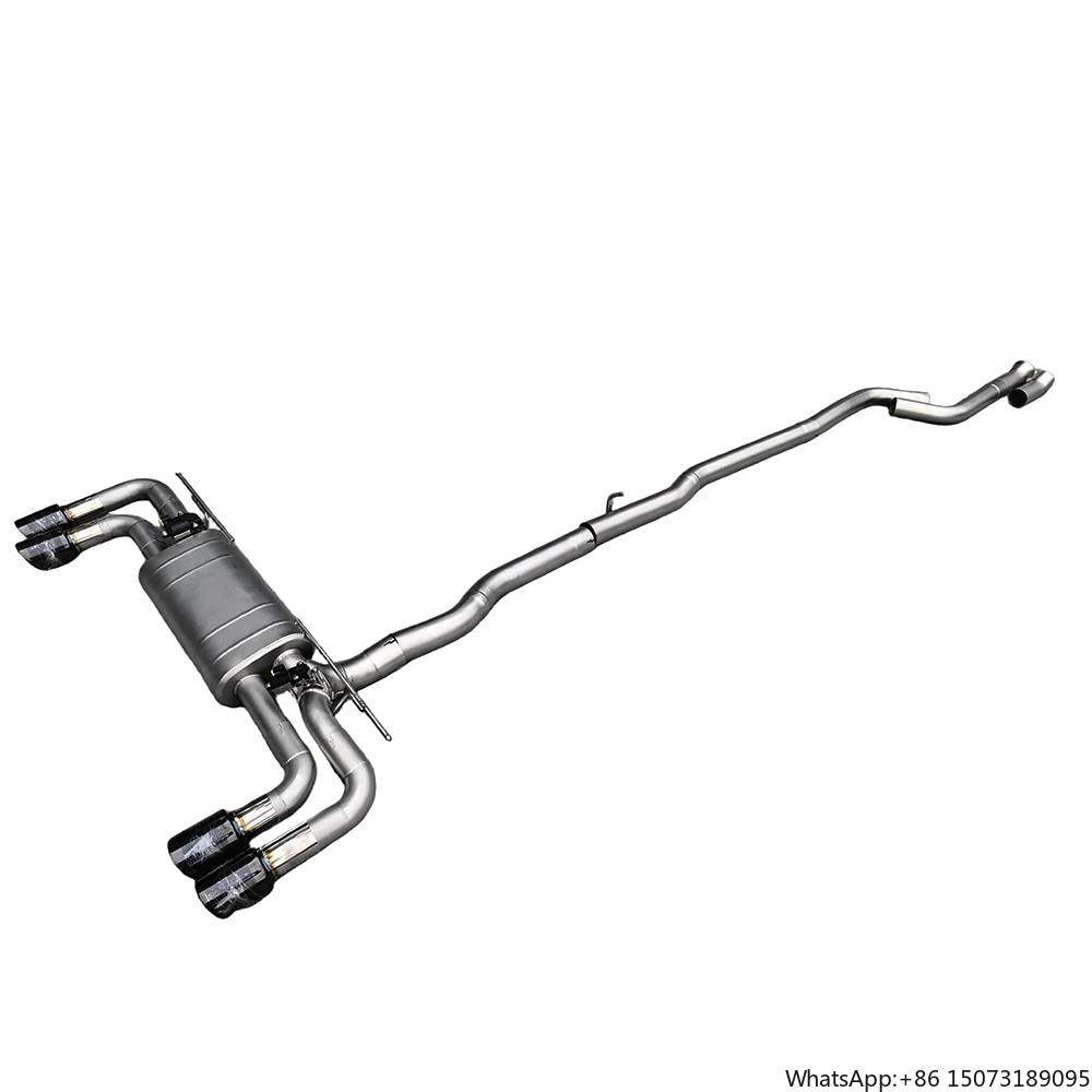 

Выхлопная система Valvetronic для F30 F32 F35 316i 318i 320i 328i 330i, электронный выхлоп с клапанами, нержавеющая сталь