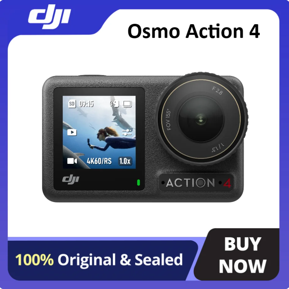 مراجعات حقيقية لـ DJI Osmo Action 4 Standard Set: لماذا يُعدّ الخيار الأمثل لمحبي التسجيلات المذهلة في الأماكن القاسية؟