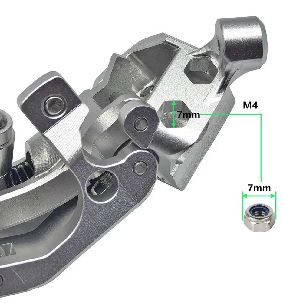 

For Brompton Pline Rear Derailleur For Folding Bikes 11-28T Flywheel 8T Guide Wheel Aluminum Alloy Folding Bike M5 Thread