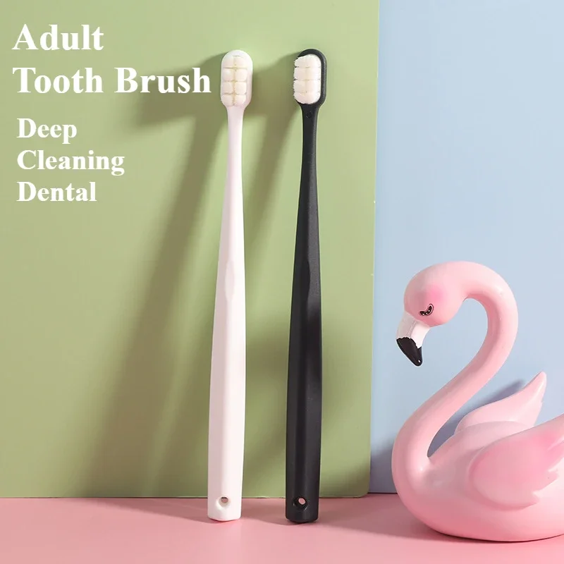 1Pc Toothbrush Million Nano Bristle Ultrafine Adult Tooth Brush Teeth Deep Cleaning Dental Oral Care Brush Portable Travel 칫솔