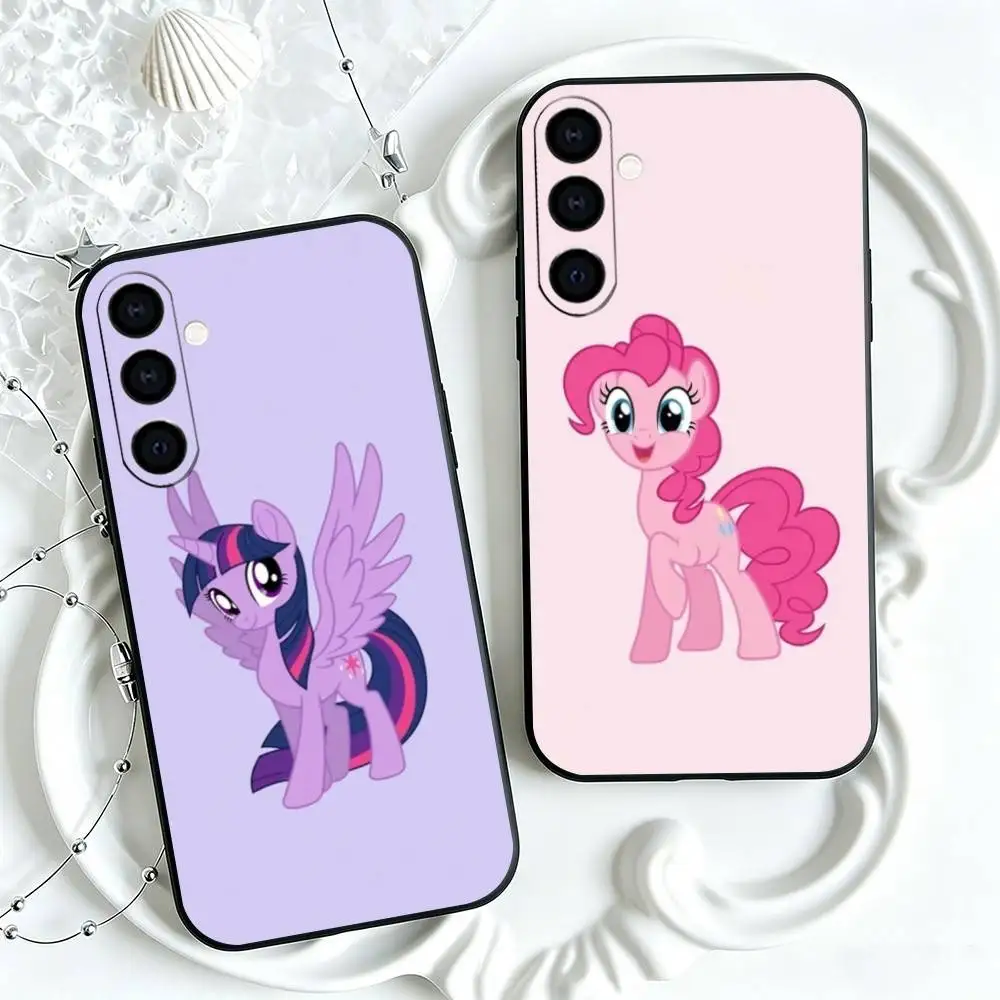 Top-selling My Little ponys-es Phone Case For Samsung Galaxy A73,A72,A71,A70,A53,A52,A51,Soft Silicone Black Cover
