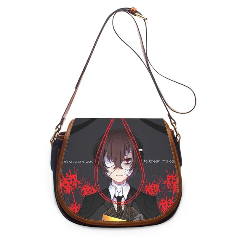 Bungo Stray Dogs Anime 3D Print New Fashion Women Crossbody Bag Luxury Handbags Women Bag Zipper Women Shoulder Bag