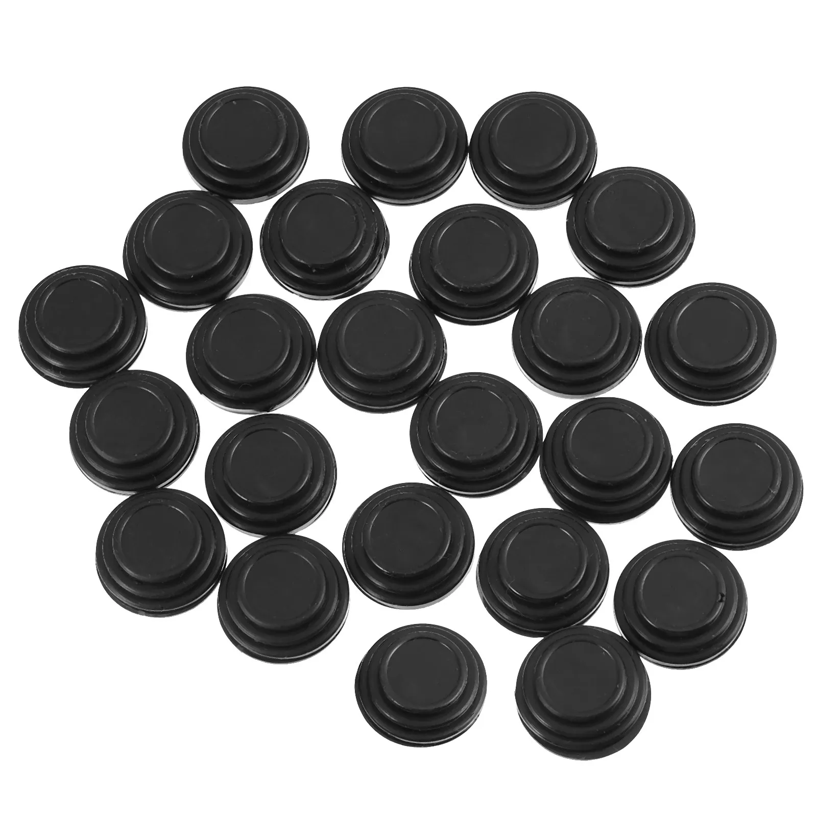 

24Pcs Shock-Proof Gaskets Car Door Anti Collision Stickers Silicone Protection Pads for Scratch Resistant Waterproof Muffler