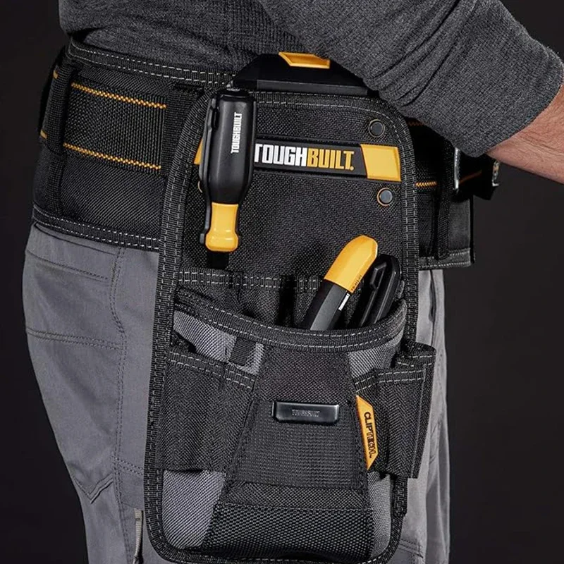 Imagem -02 - Toughbuilt Tb-ct22 Bolsa de Técnico Pequena Bolsa de Cinto de Ferramentas de Mecânico Organizador Bolsa de Ferramentas Acessórios de Ferramentas