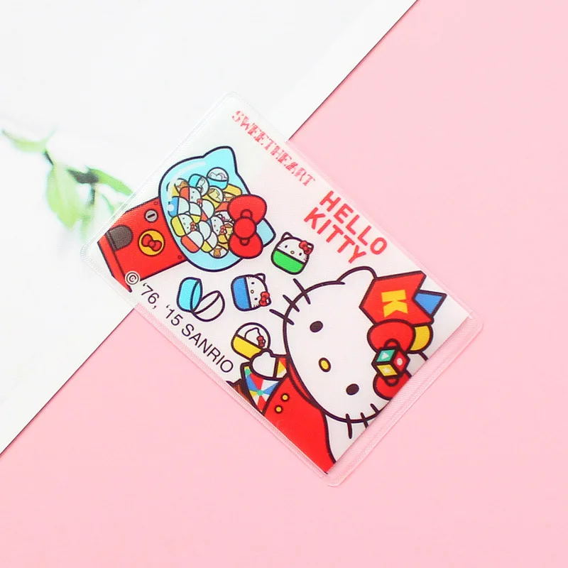 

Hello Kitty Storage Bag Cute Cartoon Multi Functional Student Bus Campus Card Storage Desktop Accessories Girl Gift Wholesale