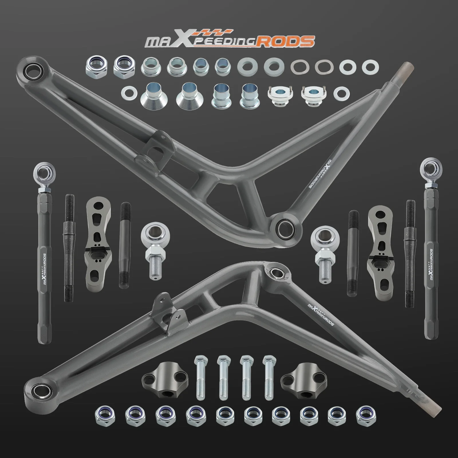 Adjustable Rose Joint Lower Control Arm Bushings for BMW E46 Lock Adapter with Adjustable Ackerman Brand New