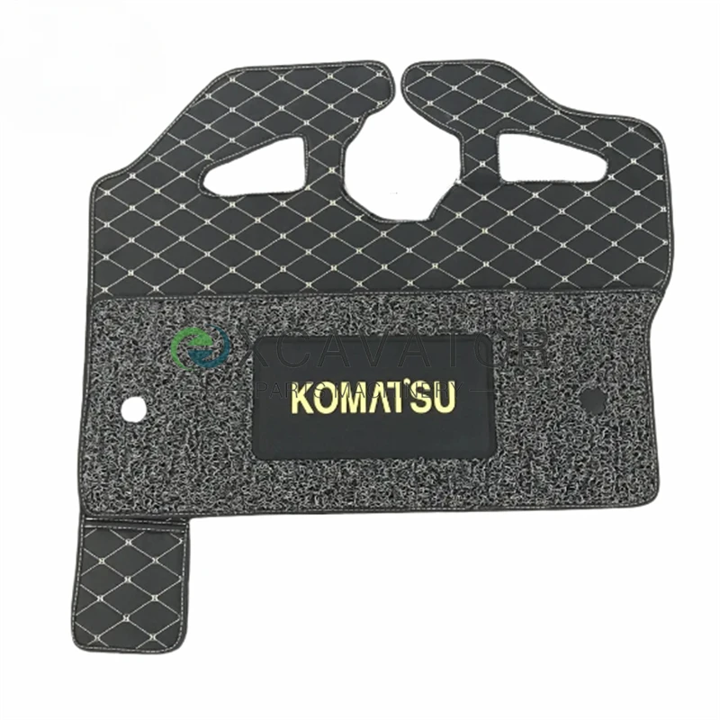 

For Komatsu Cab Foot Mat PC200- PC/300-7 PC360-7 Excavator Old Cab Floor Mat Carpet Emulsion