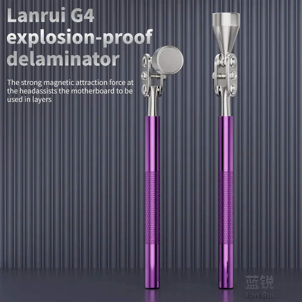 Lanrui G4 Dispositivo di eliminazione a prova di esplosione Delaminazione della scheda madre a doppio strato Strumenti di assorbitore magnetico in stagno anti-deformazione