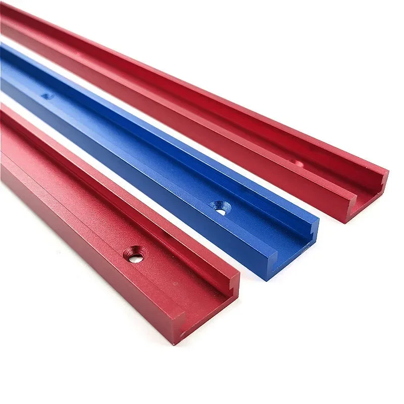 30 Tipe T-Slot Miter Track Jig Fixture Slot Connector Aluminium Alloy Woodworking Chute Rail 300-800MM Alat DIY