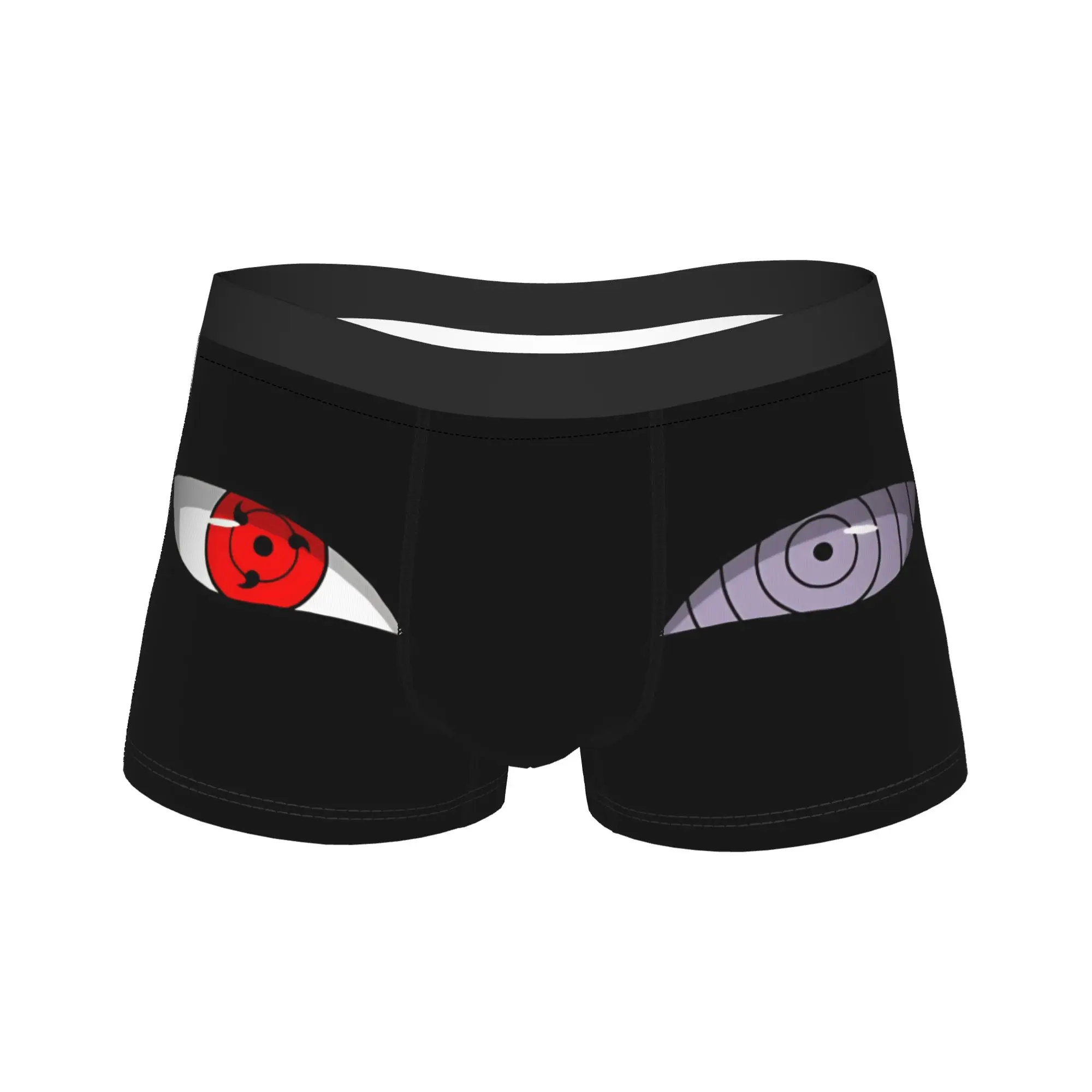

Purple Doujutsu Network Underwear N-Narutos Men Panties Custom DIY Classic Boxer Shorts High Quality Boxer Brief Plus Size 2XL