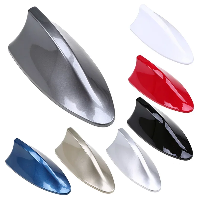 Universal Car Shark Fin Antenna Cover Base Replacement  Radio Signal Aerials Roof Exterior Accessories Decoration Car Styling