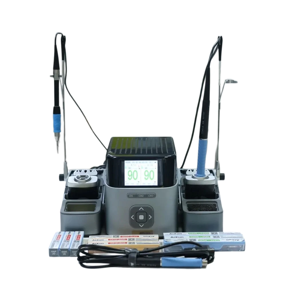 

Aixun T420D 200W Intelligent Dual-Station Smart Soldering Station With T245 T210 T115 Handle