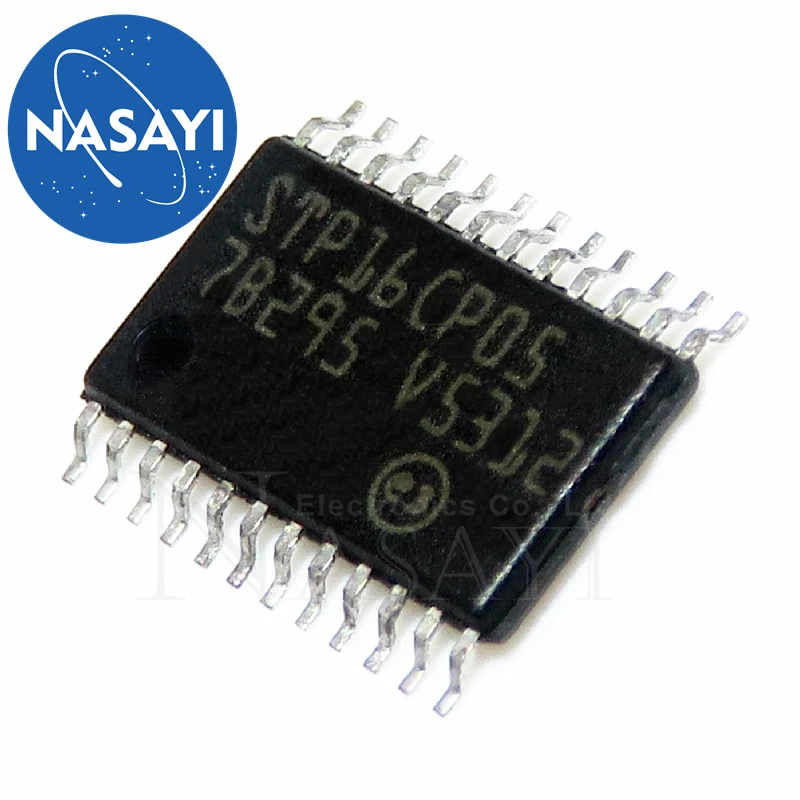 

5PCS Chip STP16CP05XTTR STP16CP05XT STP16CP05 16CP05 TSSOP-24