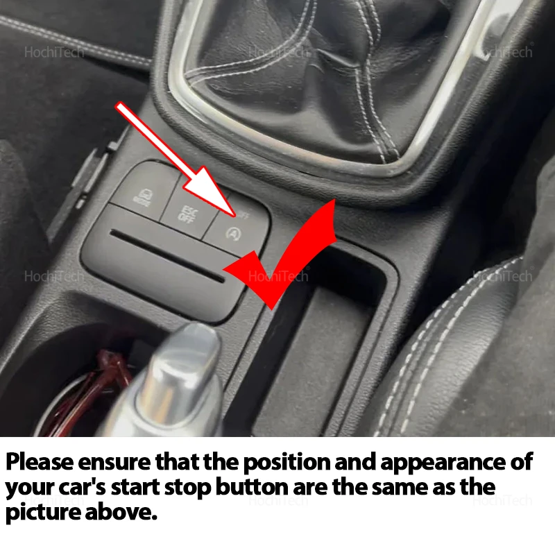 For Ford Fiesta Mk8 B479 2017-2020 2021 2022 2023 Automatic Stop Start Engine System Off Cable Plug and Play Eliminator