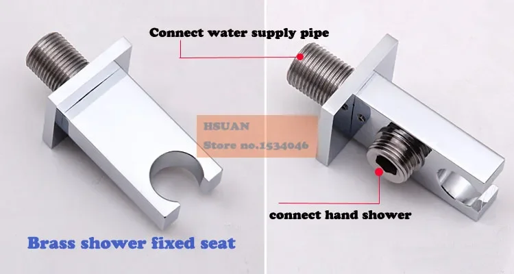 Imagem -03 - Acessórios de Banho Conjunto de Chuveiro Peças de Latão Economia de Água Pressão Impulso Chuveiro de Spray Portátil com Assento Fixo e Mangueiras de Encanamento