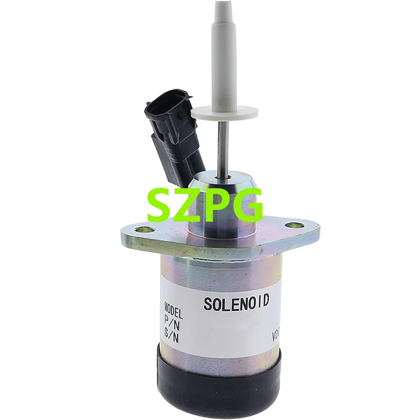 

253877300 Construction Machinery Spare Parts Fuel Shutoff Solenoid 25-38773-00 for V2203 CT4 Engine