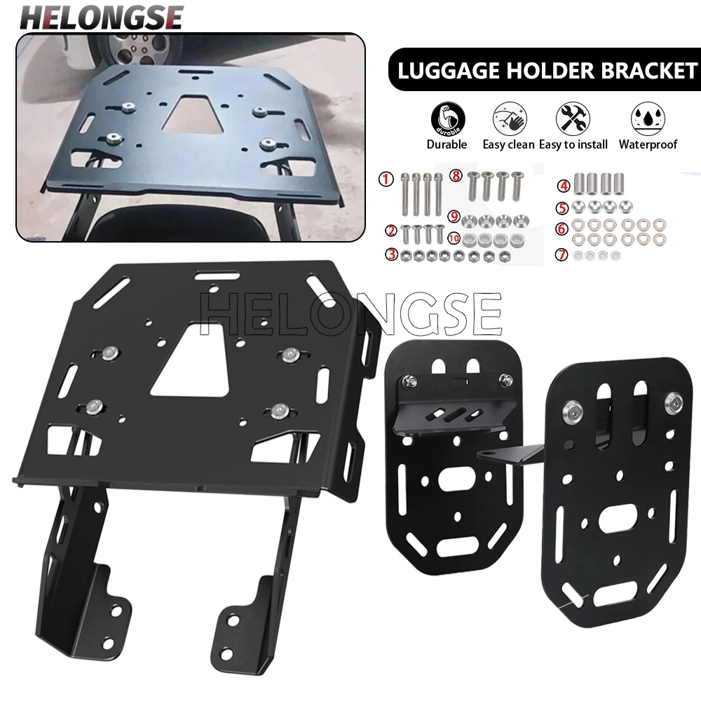 

HELONGSE Part Luggage Holder Bracket Side Panniers Rack For Husqvarna Svartpilen 125 200 250 401 Vitpilen 250/401 2020-2024 2023